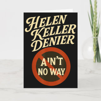 Carte Helen Keller Dénonciateur Pas Possible Mème Vintag