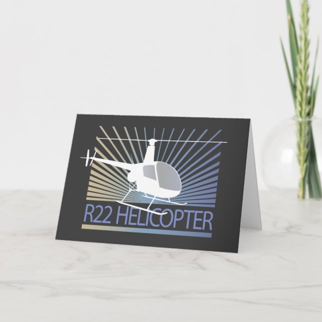 Carte Hélicoptère (Devant)
