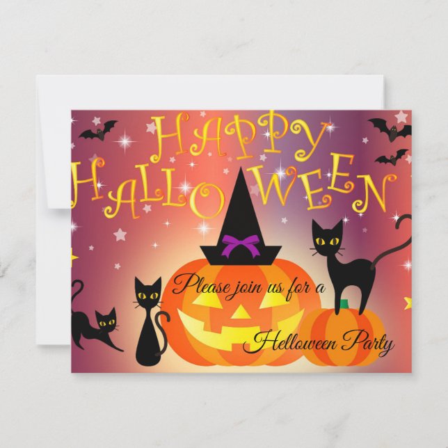 Carte Helloween (Devant)