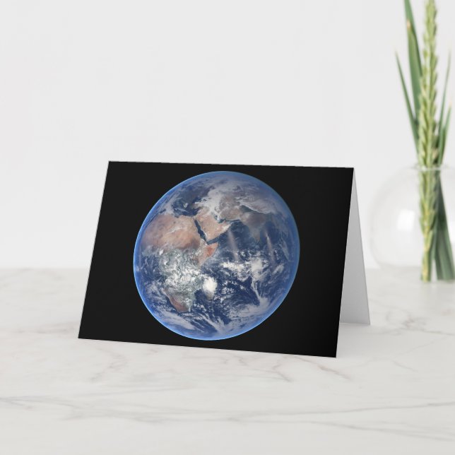 Carte Hémisphère Est Sur La Planète Terre. (Devant)
