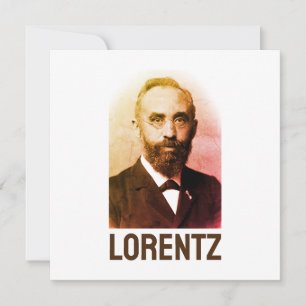 Carte Hendrik Lorentz