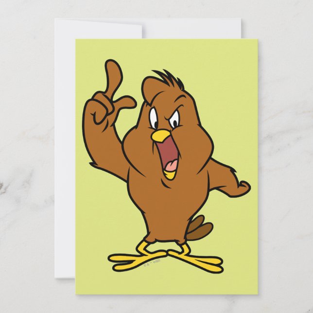 Carte Henery Hawk Yelling (Devant)