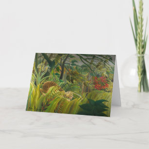 Carte Henri Rousseau - Surpris !