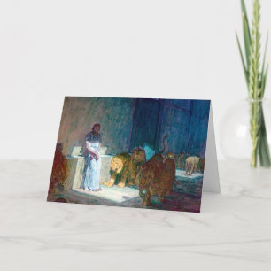 Carte Henry Ossawa Tanner Daniel dans le poste de Den de