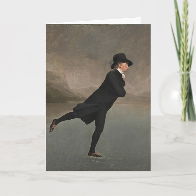 Carte Henry Raeburn - The Skating Minister Card (Devant)