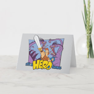 Carte Hercule contre Hydre - C'est une CHOSE de HÉROS Ca