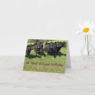 Carte "Herd" C'est ton anniversaire