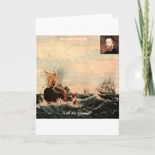 Carte Herman Melville Appelez-Moi Ishmael Citation