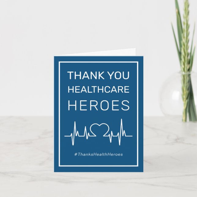 Carte Héros Merci Health Care (Devant)