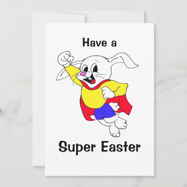 Carte Héros Rabbit de Pâques (Devant)