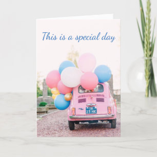 CARTE HEURE DU CELEBRATE **IT IS YOUR BIRTHDAY**