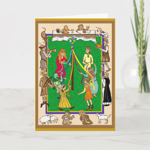 Carte Heure d'une fête