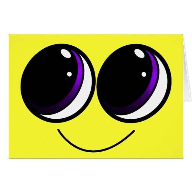 Carte heureuse (Devant horizontal)