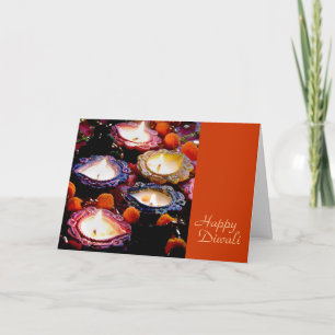 Carte heureuse de Diwali