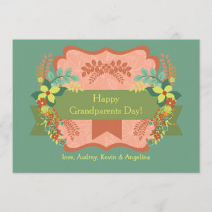 Carte heureuse de jour de grands-parents