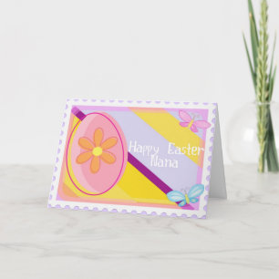 Carte heureuse de Pâques Nana