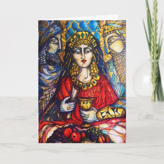 Carte heureuse de Purim (Devant)