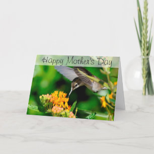 Carte heureuse du jour de mère de ronflement
