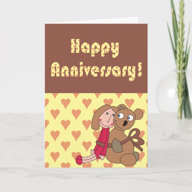 Carte heureuse faite sur commande d'anniversaire, (Devant)
