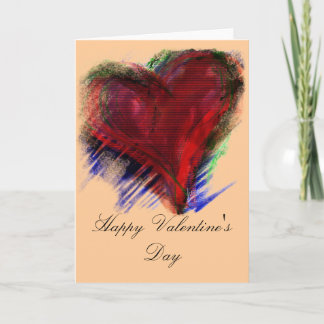 Carte Heureuse Sainte-Valentin
