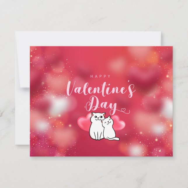 Carte Heureuse Sainte-Valentin (Devant)