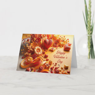 Carte Heureuse Sainte-Valentin