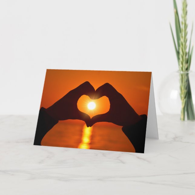 Carte Heureuse Sainte-Valentin (Devant)