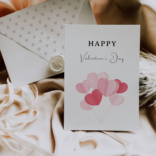 Carte Heureuse Sainte-Valentin (Happy Valentine's Day Card)