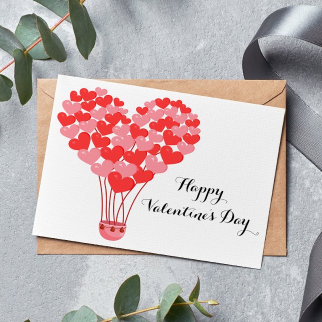Carte Heureuse Sainte-Valentin (Happy Valentine's Day Card)