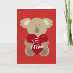 Carte Heureuse Sainte-Valentin   Koala Love
