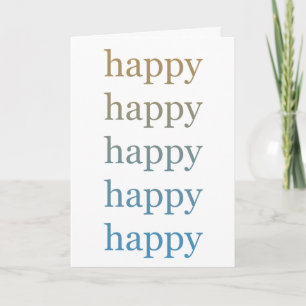 Carte Heureux