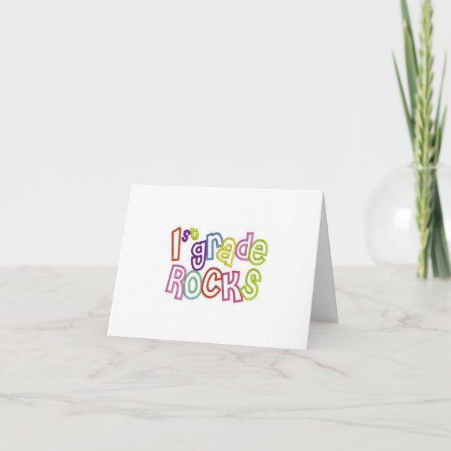 Carte "HEUREUX 1ER JOUR DE 1re ANNÉE" (Devant)