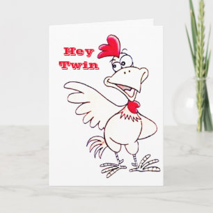 Carte HEUREUX "50e ANNIVERSAIRE" À MON **TWIN**