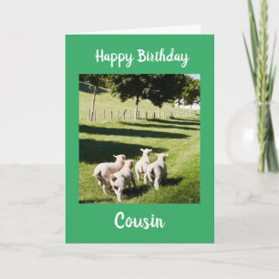 CARTE HEUREUX *ANNIVERSAIRE* À MA **CARTE COUSIN**