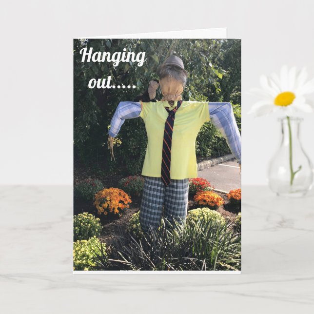 CARTE **HEUREUX ANNIVERSAIRE** À UN **METTEZ-VOUS EN FOR (Petite plante)