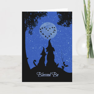 Carte Heureux anniversaire avec chien et chat