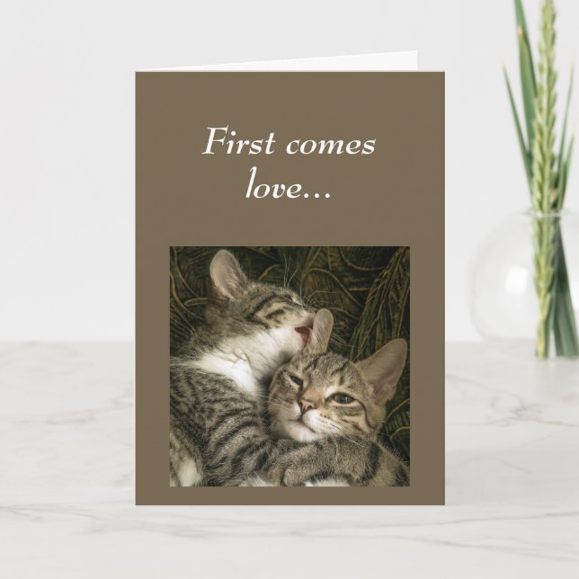 Carte Heureux d'avoir Anniversaire Lucky Couple Humour C (Devant)