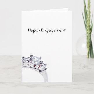 Carte Heureux Fiançailles