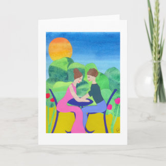 Carte Heureux Fiançailles