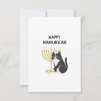 CARTE HEUREUX HANOUKKA