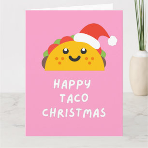 CARTE HEUREUX TACO NOËL