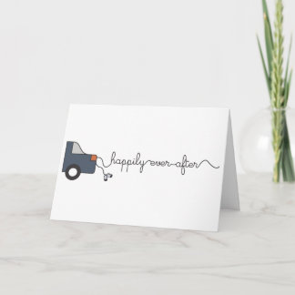 Carte Heureux toujours après 5x7