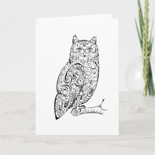 Carte Hibou géant africain