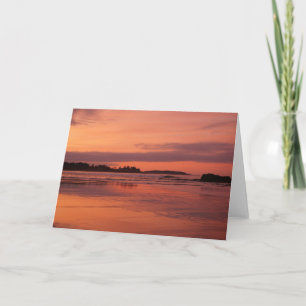 Carte Higgins Beach Sunrise Greeting Card