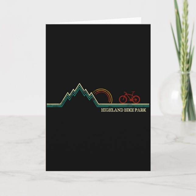 Carte Highland Bike Park New Hampshire Mountain Biking  (Devant)