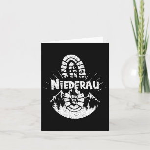 Carte Hiker Niederau Tyrol Autriche Vacances 1