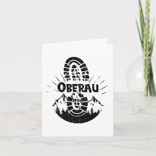 Carte Hiker Oberau Tyrol Autriche Vacances