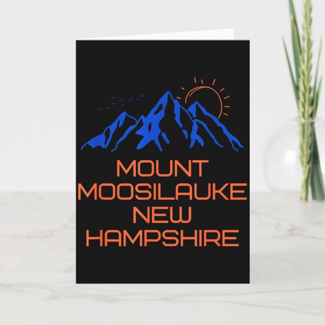 Carte Hiking Mount Moosilauke New Hampshire Mountain Cli (Devant)