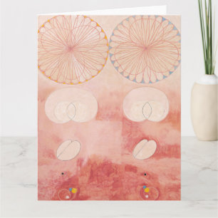 Carte Hilma Af Klint, Le Dix Plus Grand No9, Art Abstrai