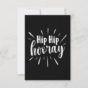Carte Hip Hip Hourra Bon rétablissement